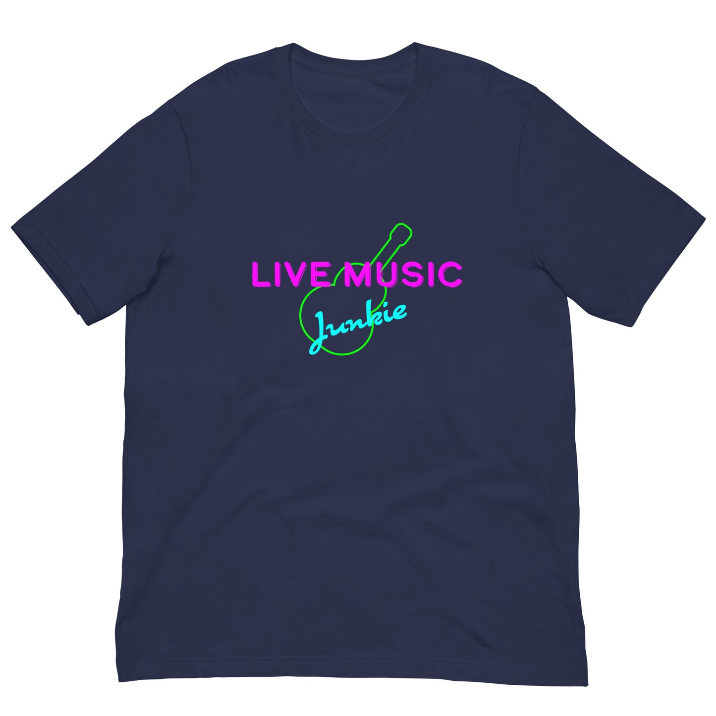 Live Music Junkie Unisex Tee